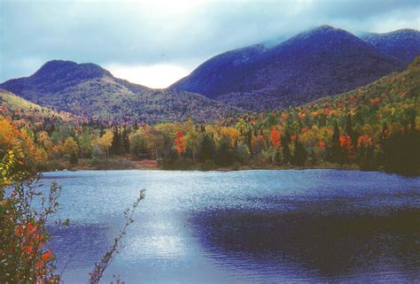 Mount Marcy Dam Adirondacks New York In Autumn Photograph By Ron Swonger