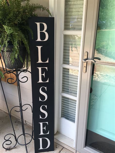 Excited To Share This Item From My Etsy Shop Blessed Welcome Sign
