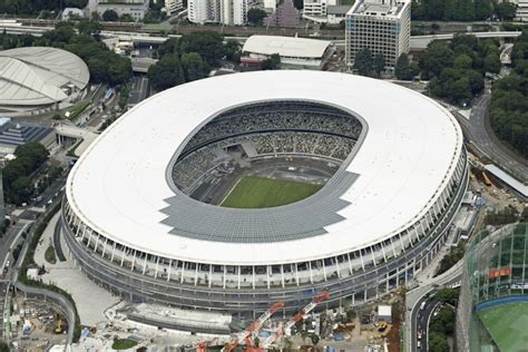 Tokyos National Stadium For The Olympic Games Completed