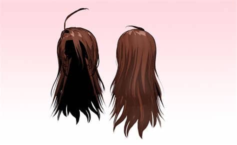 How to draw anime hair. MMD Messy N awesome hair by amiamy111 on DeviantArt