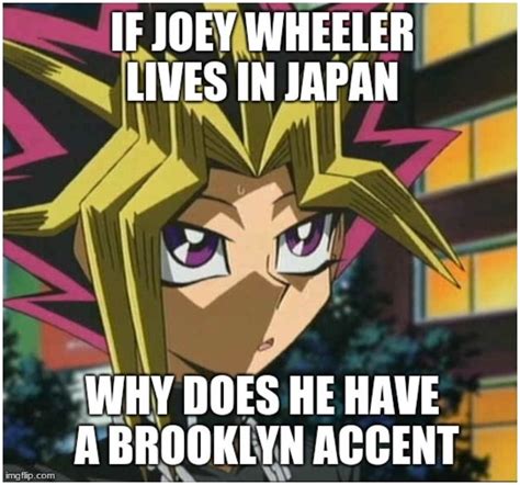 Yu Gi Oh 10 Funniest Joey Wheeler Memes That Dont Fill Us With
