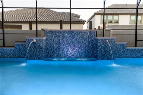 How to build a water feature for pool. Water Features Design Gallery Orlando