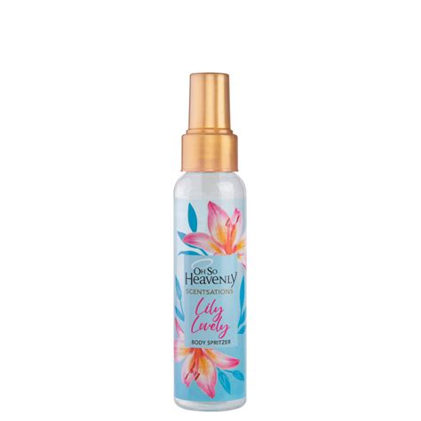 scentsations lily lovely body spritzer oh so heavenly