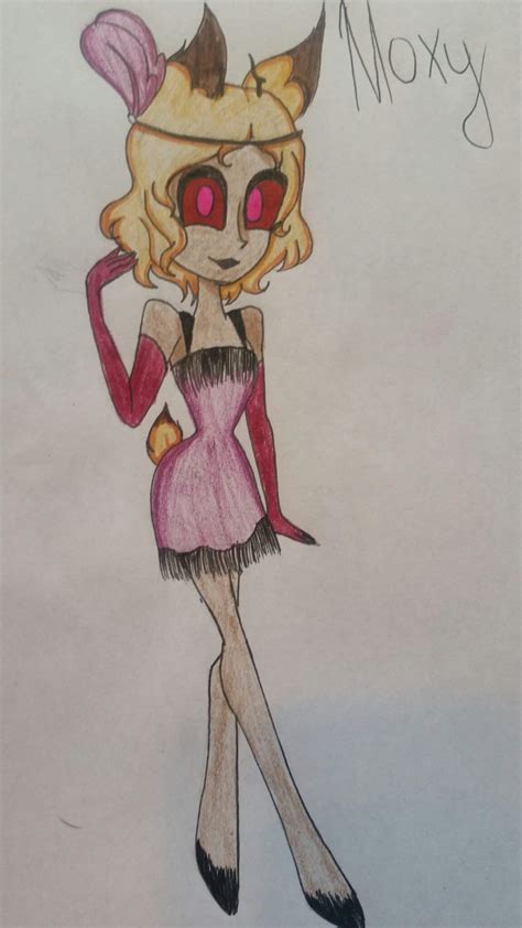 If Mimzy And Alastor Had A Daughter This Is Moxy Hazbin Hotel