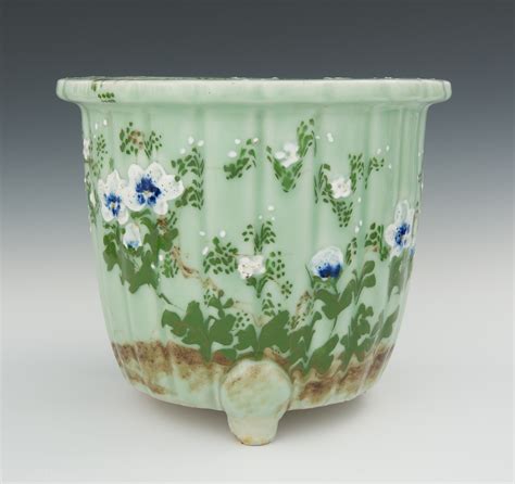 If the container isn't big enough, the plants are not likely to flourish. A Japanese Seto Celadon Planter, Late Meiji , 11.20.10 ...