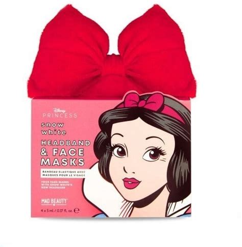 Mad Beauty Disney Pop Princess Face Mask And Headband Snow White