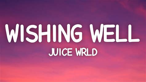 Juice Wrld Wishing Well Lyrics Youtube