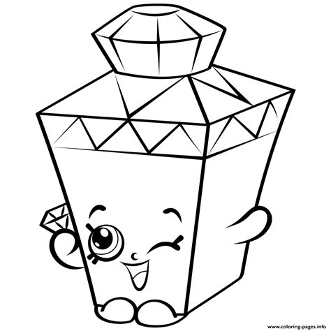 Limited Edition Season 4 Shopkins Coloring Pages Or Color Online On