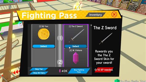 How To Use The Fighting Pass In Roblox Anime Fighting Simulator