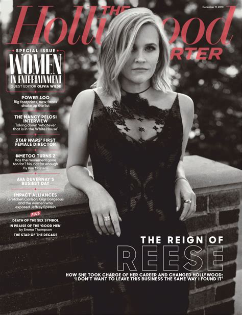 Reese Witherspoon The Hollywood Reporter Magazine 12112019 Issue