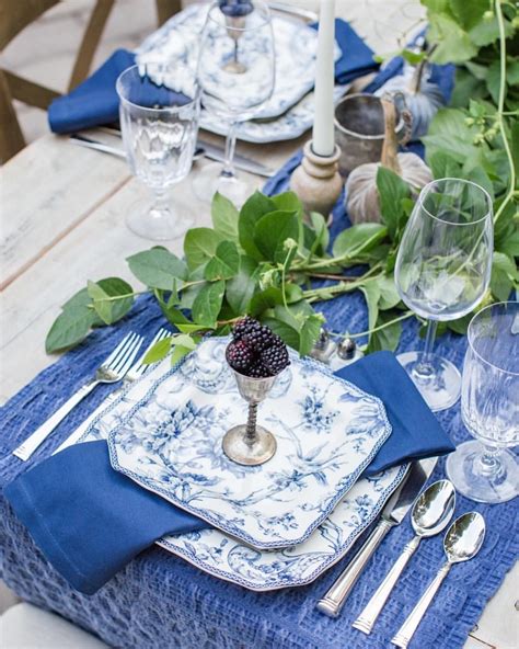 Im Still Dreaming About This Outdoor French Country Tablescape This