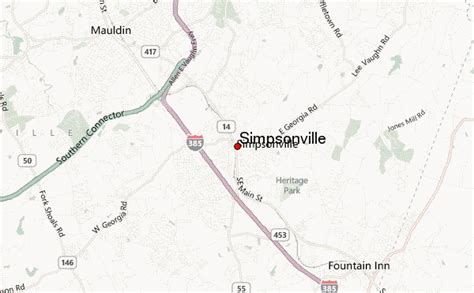 Simpsonville Location Guide