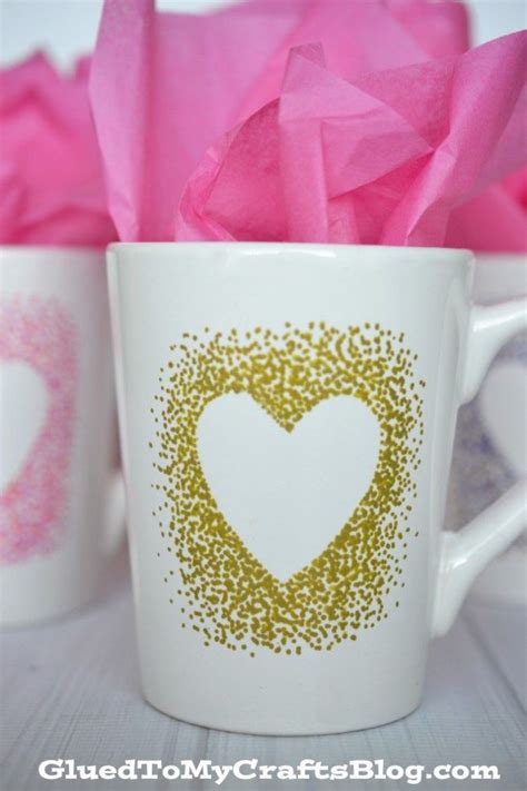 Diy Sweetheart Mugs Easy Craft Projects Craft Tutorials Projects For