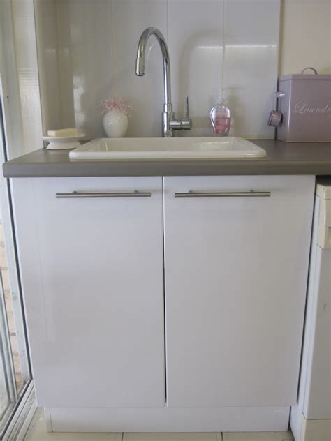 Fresh and functional flat pack laundry designs. Cassadiva: My New Laundry - Base Cabinet Organisation