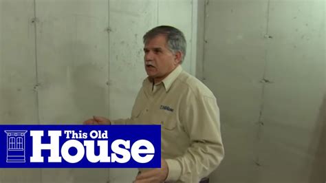 They employ building materials specially designed for basements to resist moisture. How to Frame Out Basement Walls | This Old House - YouTube