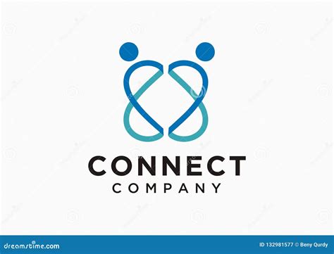 Connect Logo Design Business Connecting Logo Infinity Triangle