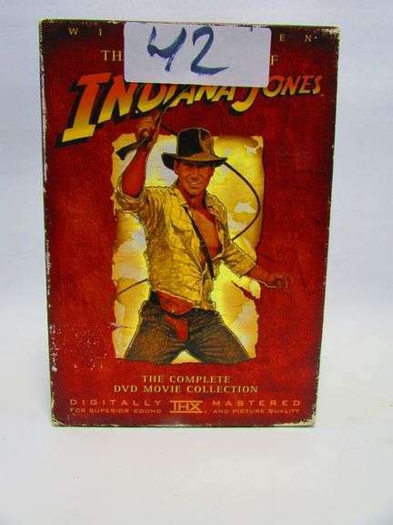 Indiana Jones The Complete DVD Movie Collection Dallas Online Auction