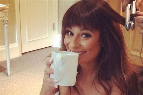 Lea Michele Posts Sexy Towel Picture And Says Cory Monteith Shouldnt
