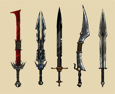Fantastic And Absolutely Impractical Swords All Those Notches And