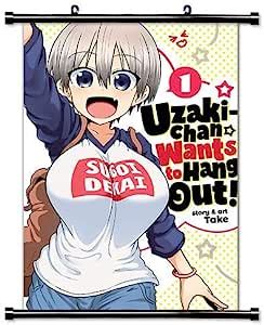 Amazon Uzaki Chan Wants To Hang Out Anime Fabric Wall Scroll Poster X Inches A