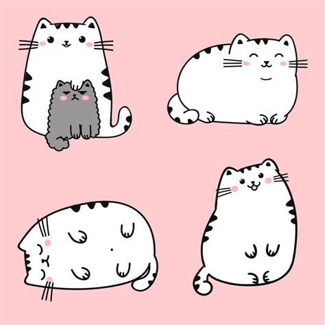 Dibujos Para Colorear Gatitos