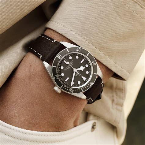 Tudor Black Bay Fifty Eight 925 39mm Leather Strap