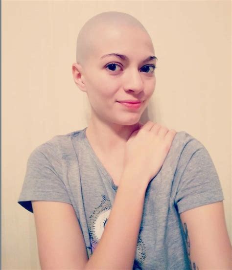 Pin By Maryelizabeth Johns On Did You Hair Me Shaved Hair Women Bald Girl Bald Women