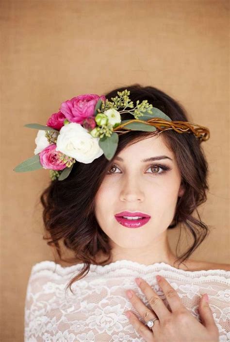 60 bridal flower crowns perfect for your wedding ideas 18 style female