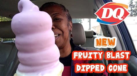 dairy queen fruity blast dipped cone review cooking conversations youtube
