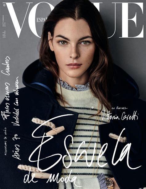 Vittoria Ceretti Vogue Spain September 2019 Issue Celebmafia