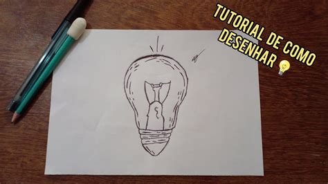 Tutorial De Como Desenhar Uma Lâmpada Comodesenhar Desenho Lâmpada Tutorial Youtube