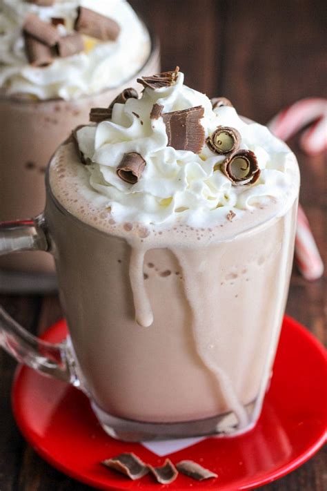 frozen hot chocolate recipe {3 ingredients } lil luna