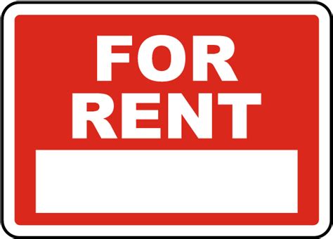 For Rent Sign By R5510