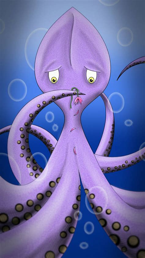 Herman The Sad Octopus By Allowedtolive On Deviantart