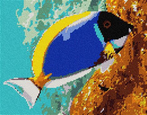 Pepita Needlepoint Kit Tropical Fish 5 10 X 8