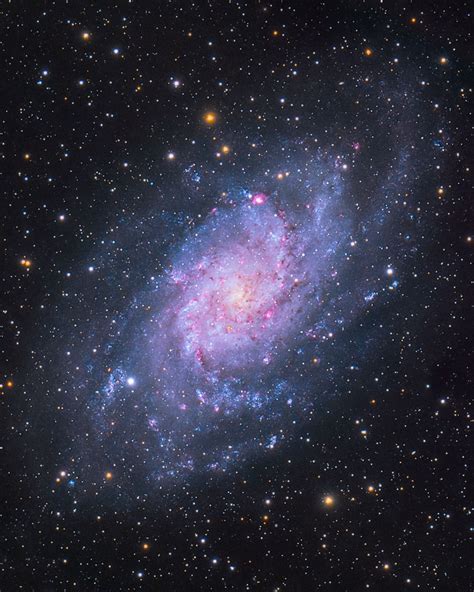 The Triangulum Galaxy Second Nearest Spiral Galaxy To The Milky Way