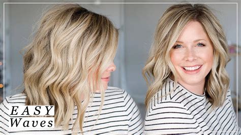 How To Do Beach Wave Curls With Curling Iron