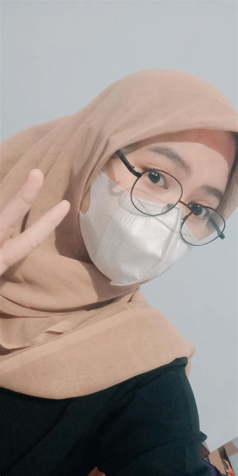 Pap Cewe Hijab Kacamata Masker Hijab Aesthetic Aesthetic Girl Instagram Story Filters