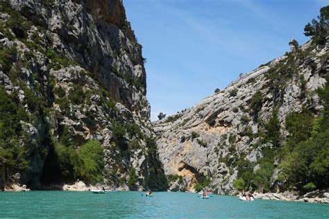 Les Coins De Baignades Dans Les Gorges Du Verdon Couleur Canyon