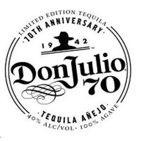 Don Julio Tequila Anejo Claro 70th Anniversary Don Julio Tequila