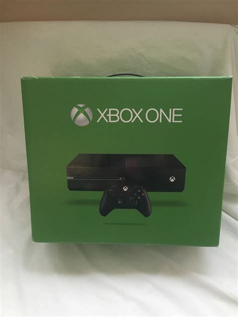 Microsoft Xbox One Black Empty Replacement Box Only Xbox One Black