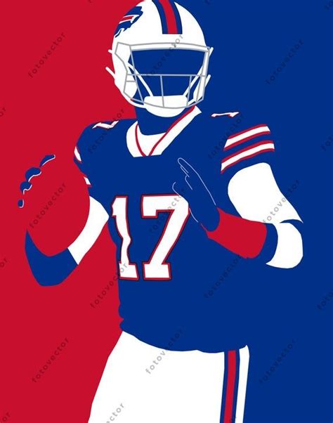 JOSH ALLEN Buffalo Bills Photo Picture FOOTBALL Sports Art | Etsy | Buffalo bills football