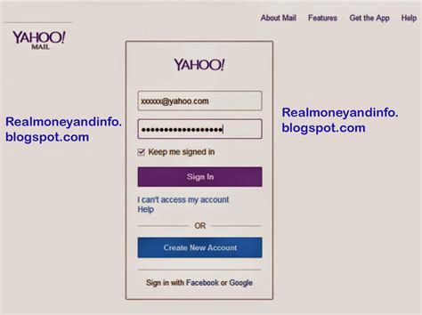 Ready to log in to your account? WELCOME TO REAL MONEY AND INFORMATION: WWW.YAHOOMAIL.COM ...