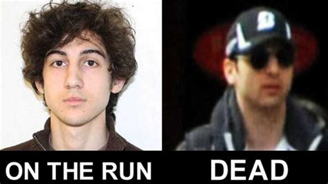 1 Boston Bombing Suspect Killed Dzhokar Tsarnaev On The Run