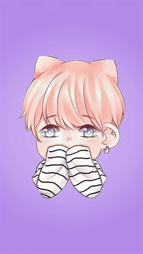 Bts As Anime Characters Wallpaper Bts Cute Anime Wallpapers