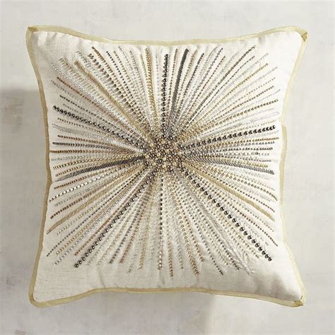 Pier 1 Imports Uptown Shimmer Starburst Pillow Pillows Decorative