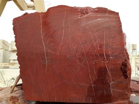 Red Jasper Marble Blocks From Egypt