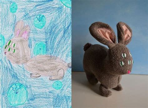 Kids Drawings Turned Into Real Life Toys 23 Pics
