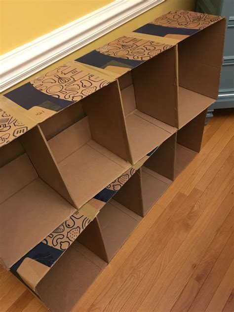 Best 20 Diy Cardboard Box Shelves Home Inspiration And Ideas Diy