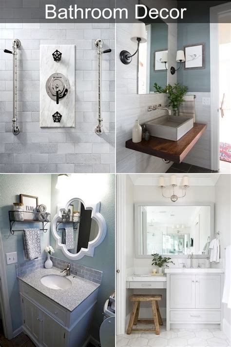 From pedestal sinks to undermount bathroom sinks, we offer the latest styles to transform any. Washroom Decor | Bathroom Essentials Set | Bathroom ...